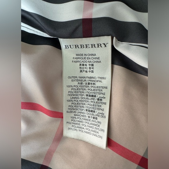 Burberry Brit Mareton Coat. Women's Down Puffer Hooded Coat Black Size M. - Picture 13 of 16